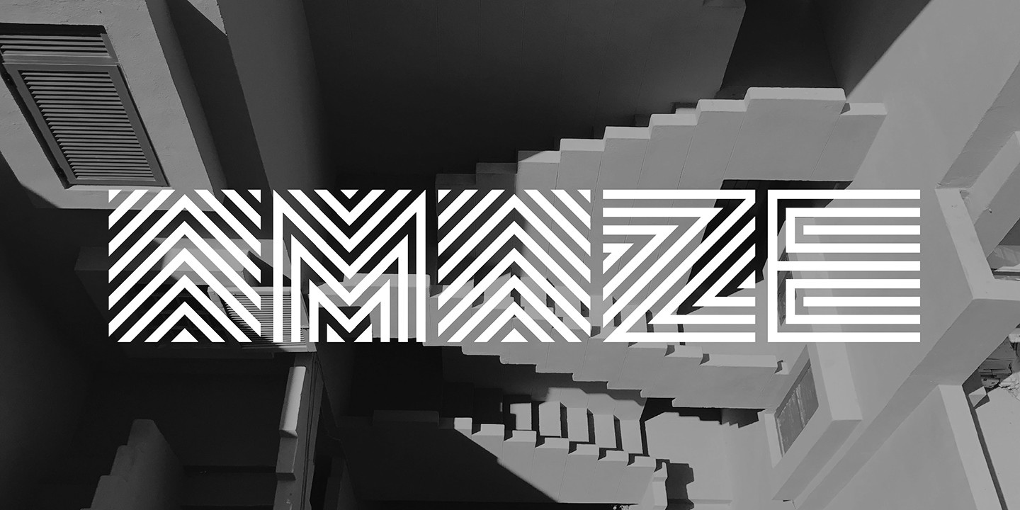 Amaze Regular Font preview