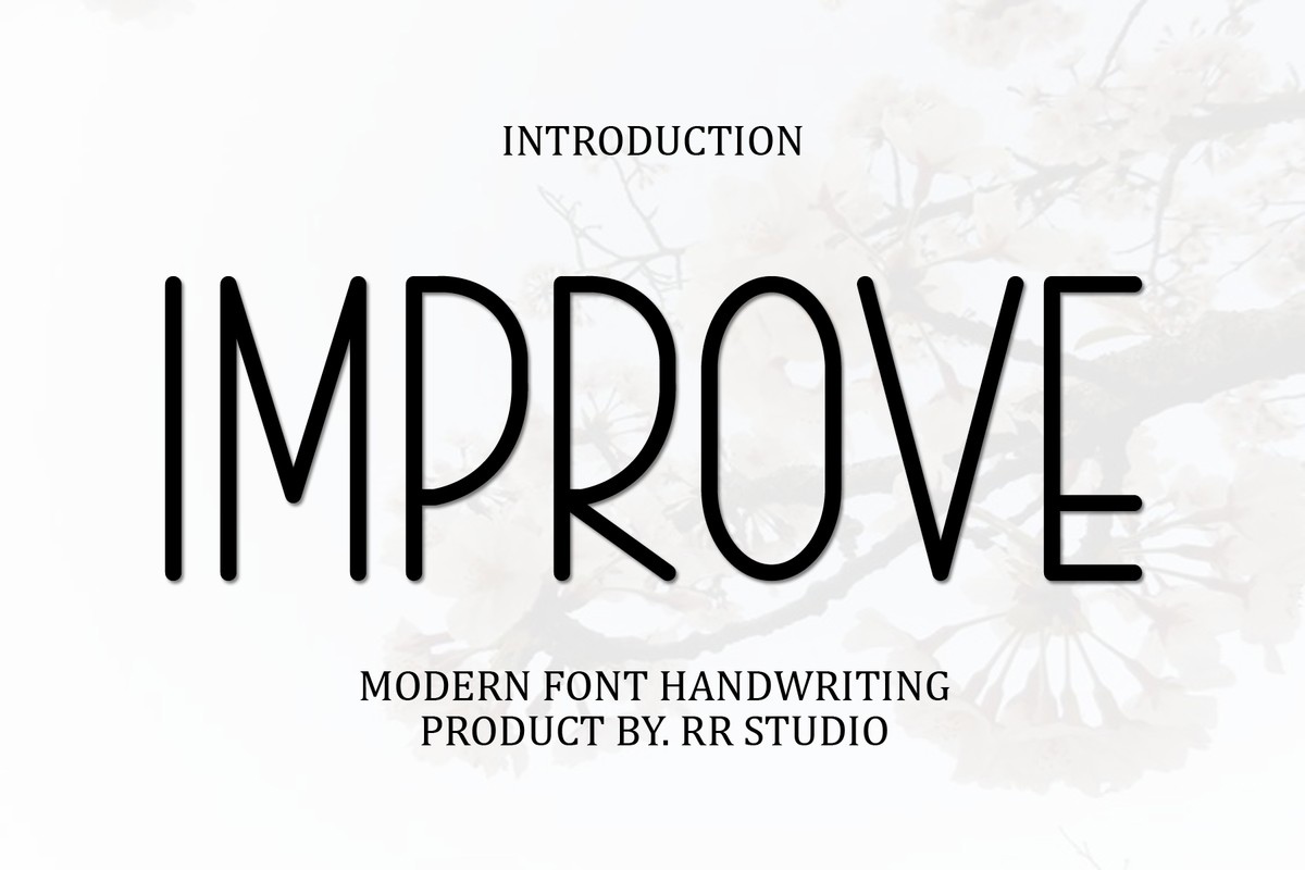 Improve Regular Font preview