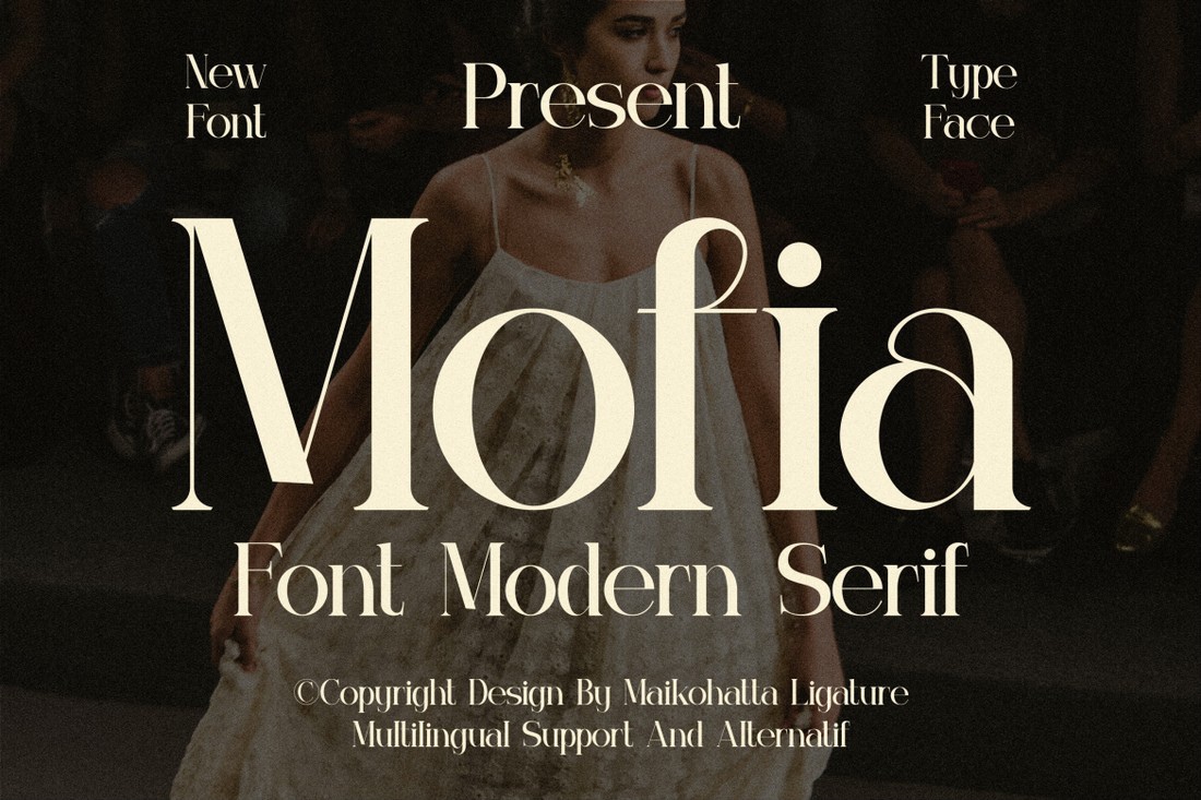 Mofia Font preview