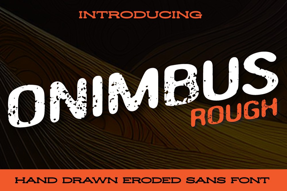 Onimbus Rough Font preview