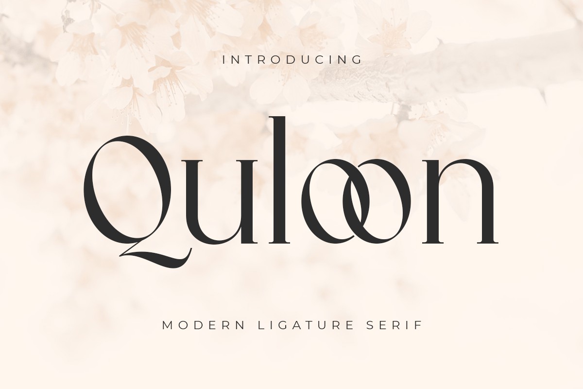 Quloon Font preview