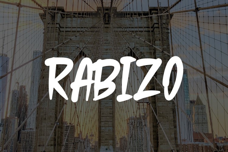 Rabizo Font preview