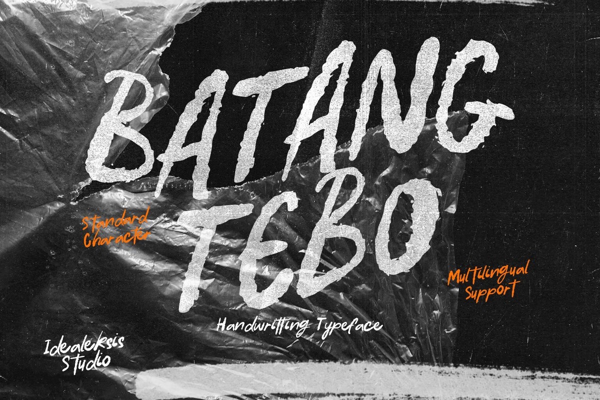 Batang Tebo Font preview