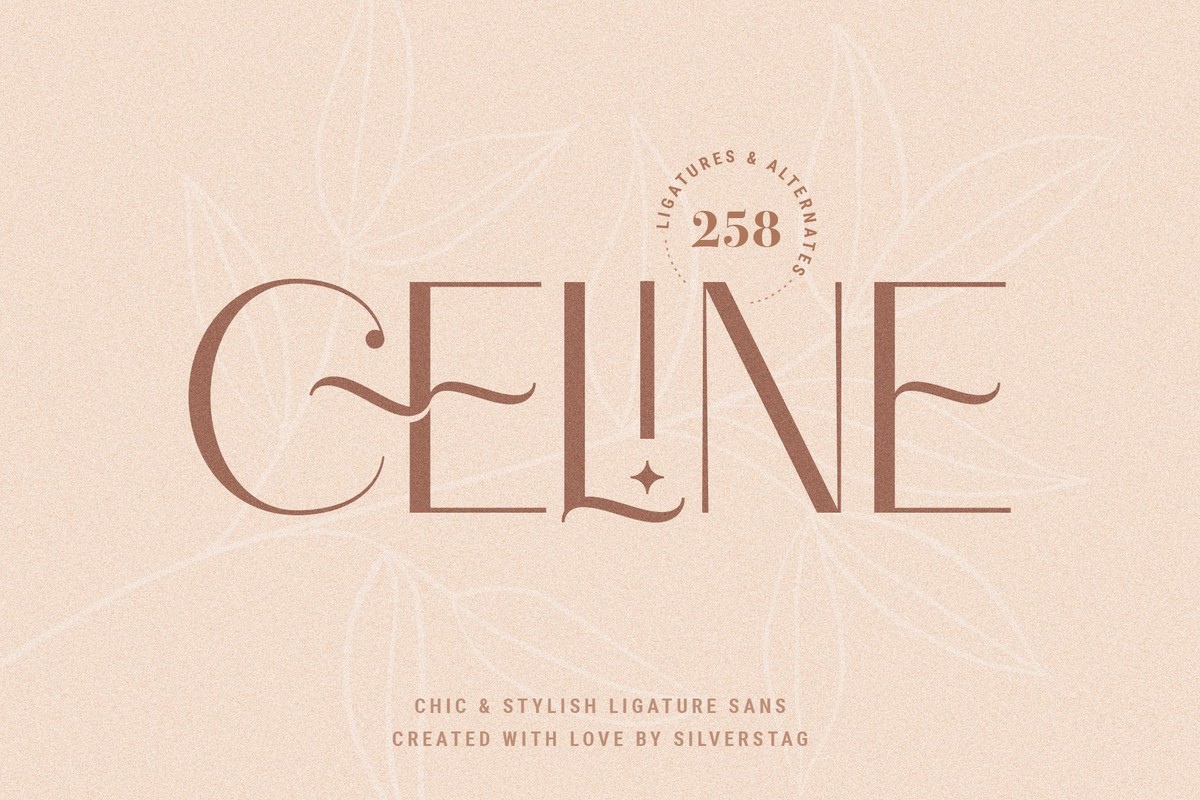 Celine Sans Regular Font preview