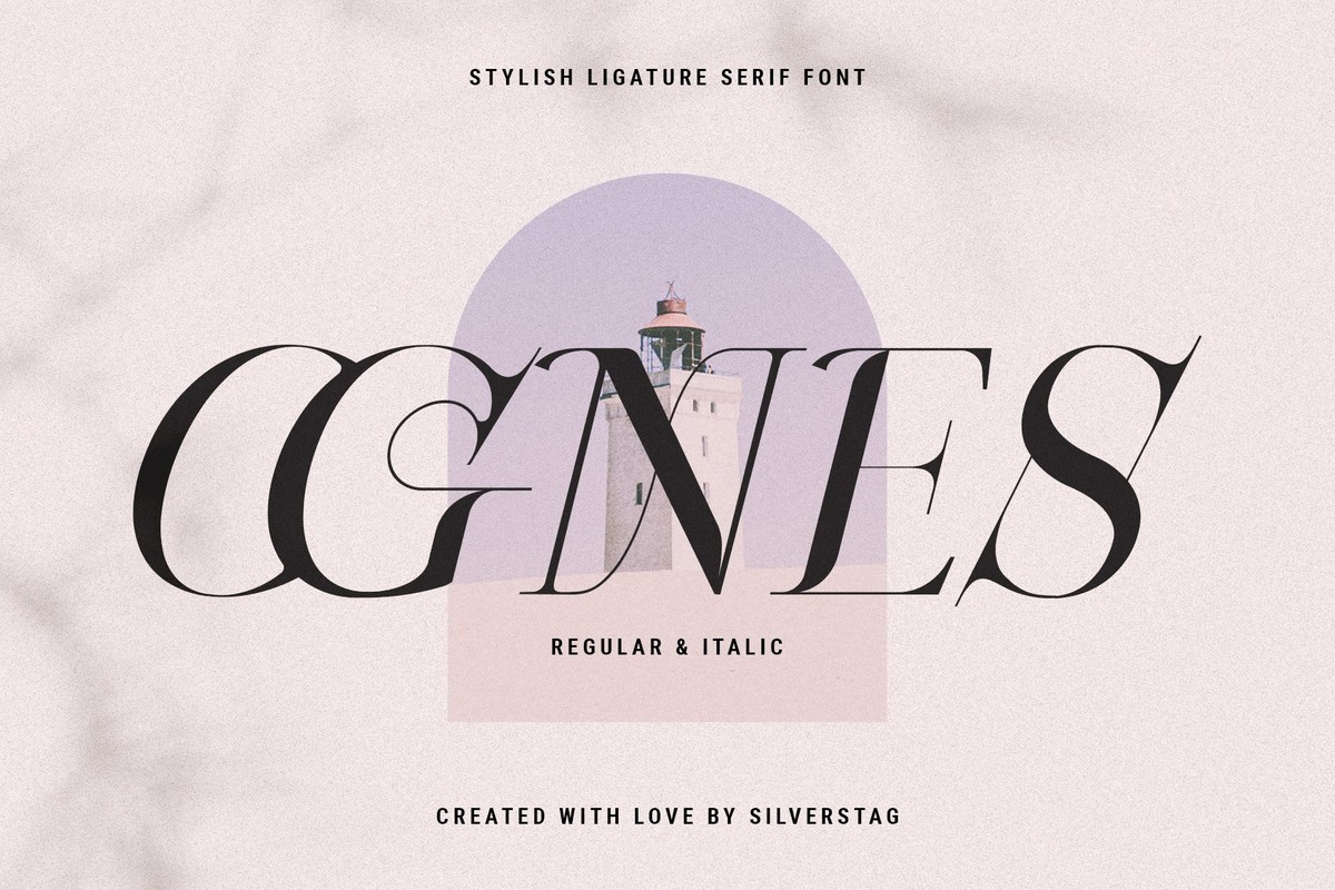 Ognes Font preview