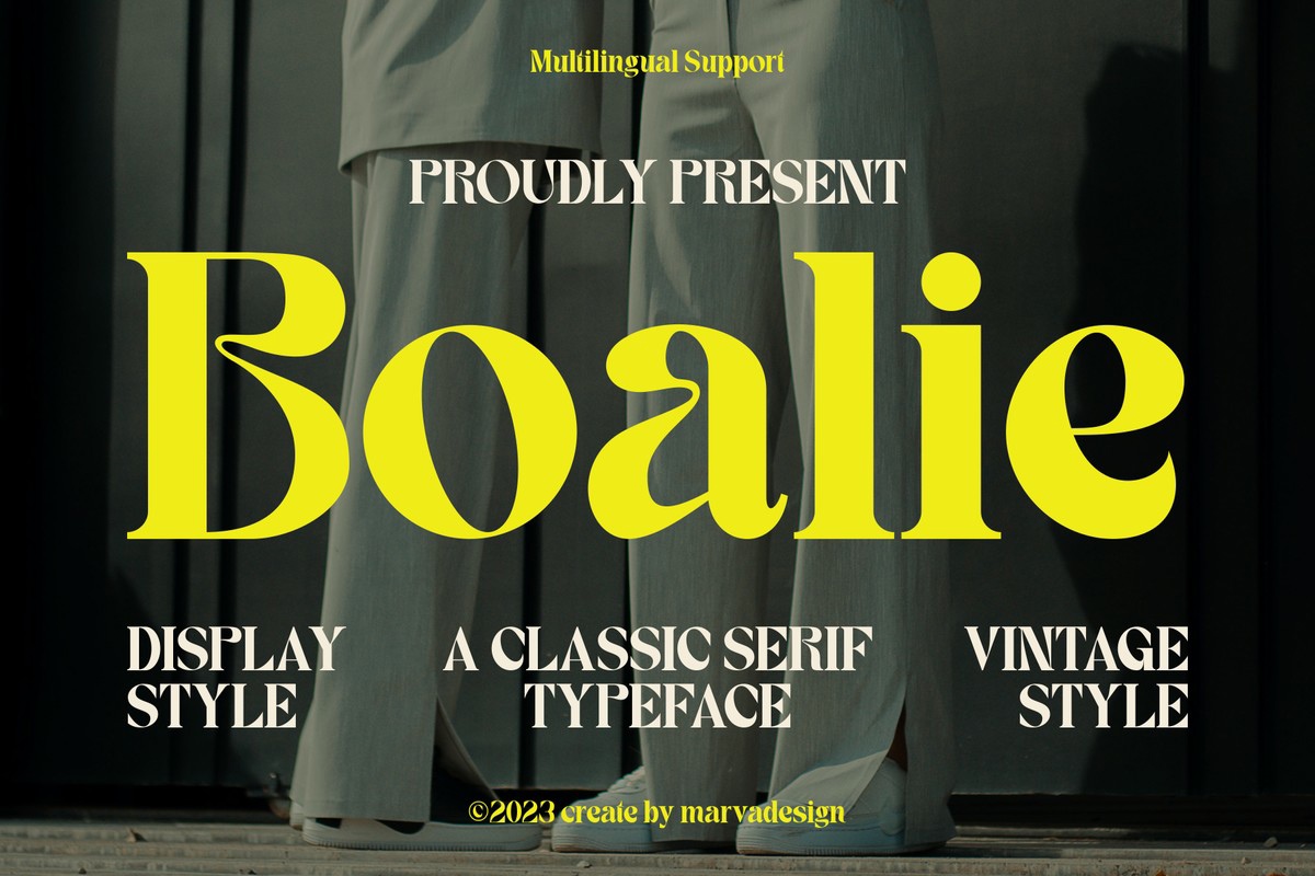 Boalie Font preview