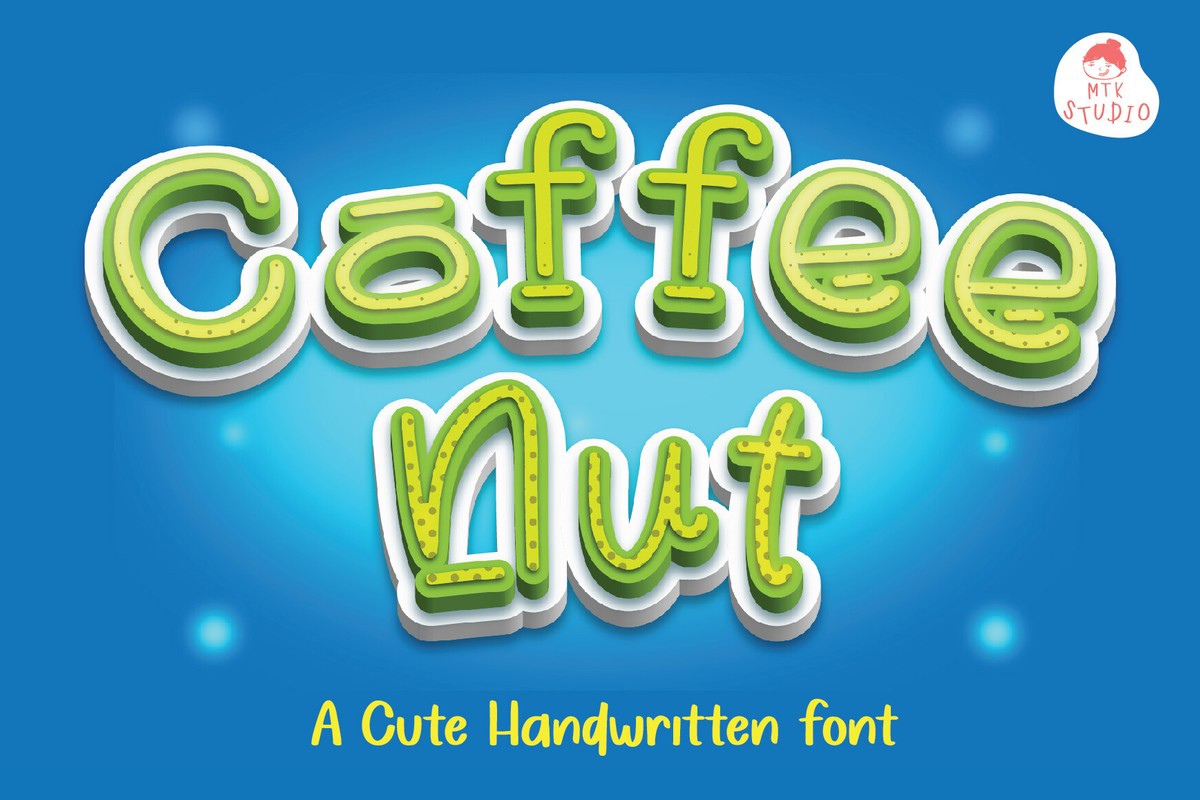 Coffeenut Font preview