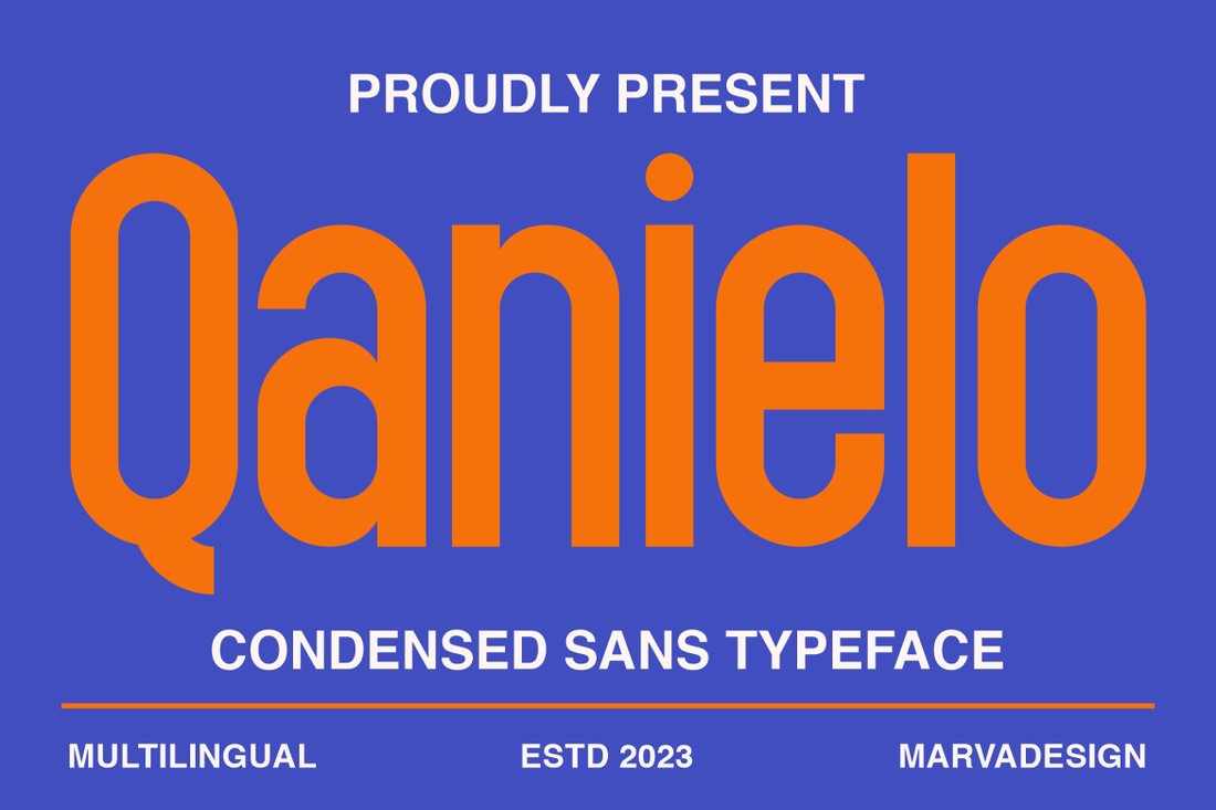 Qanielo Font preview