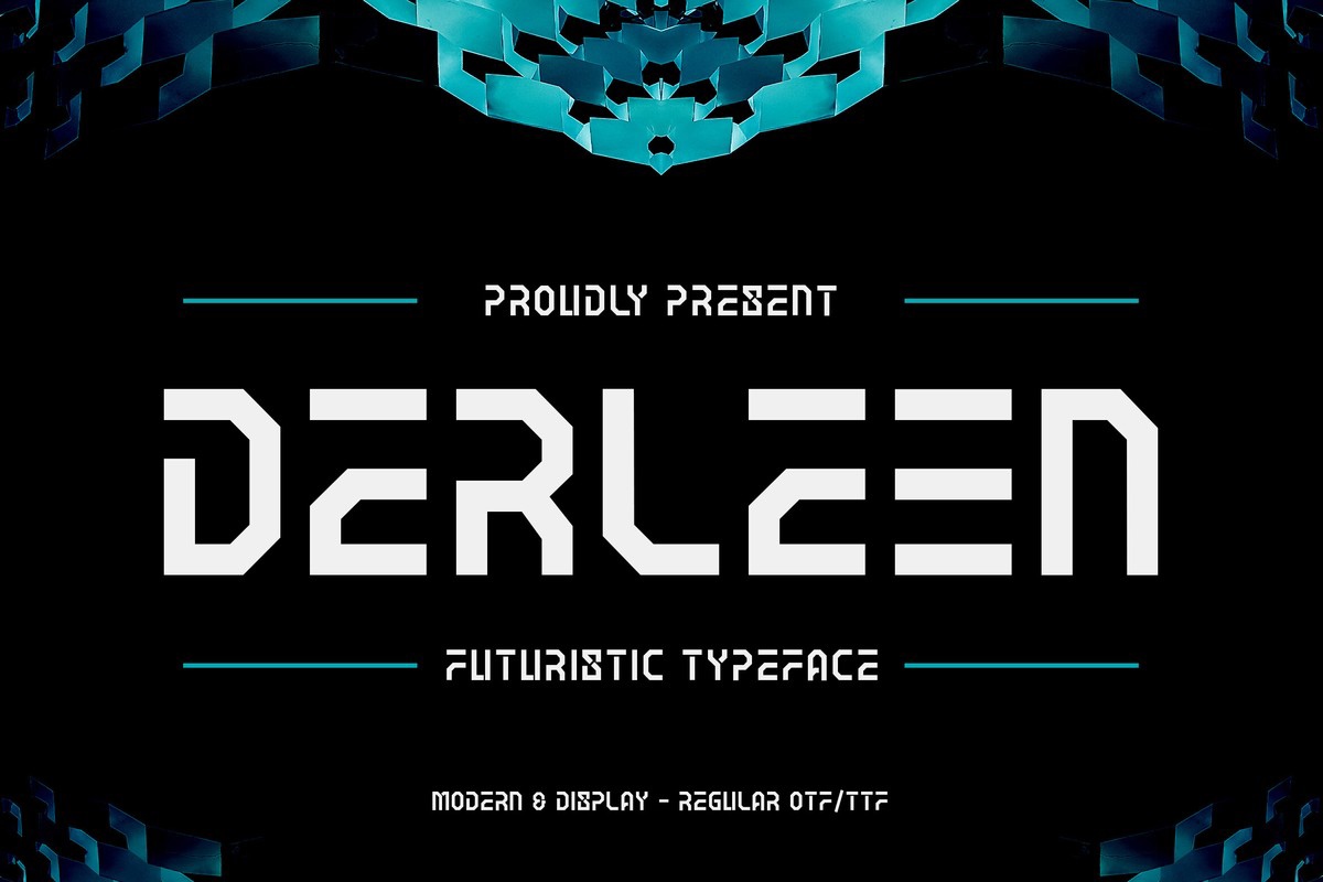 Derleen Regular Font preview