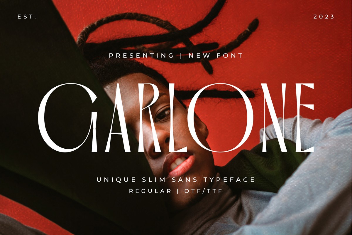 Garlone Font preview