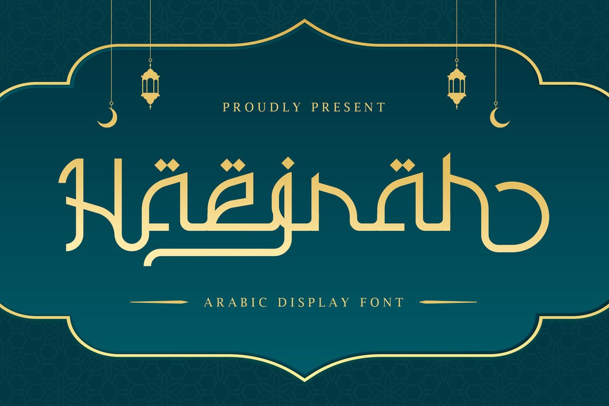 Haejrah Font preview