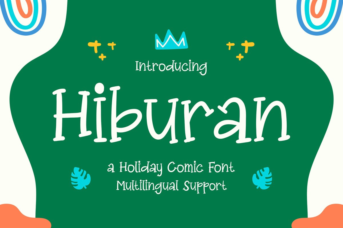 Hiburan Font preview