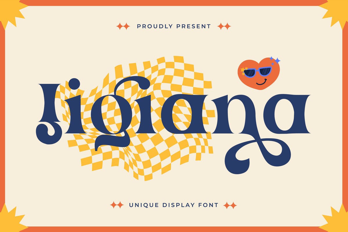 Jigiana Font preview