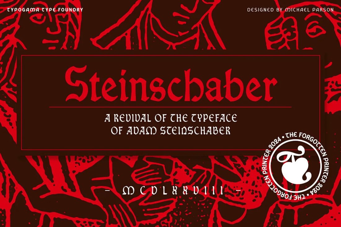 Steinschaber Font preview