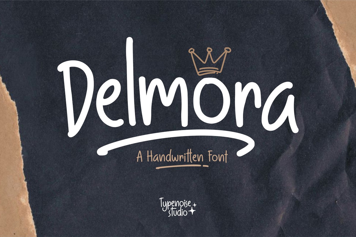 Delmora Font preview