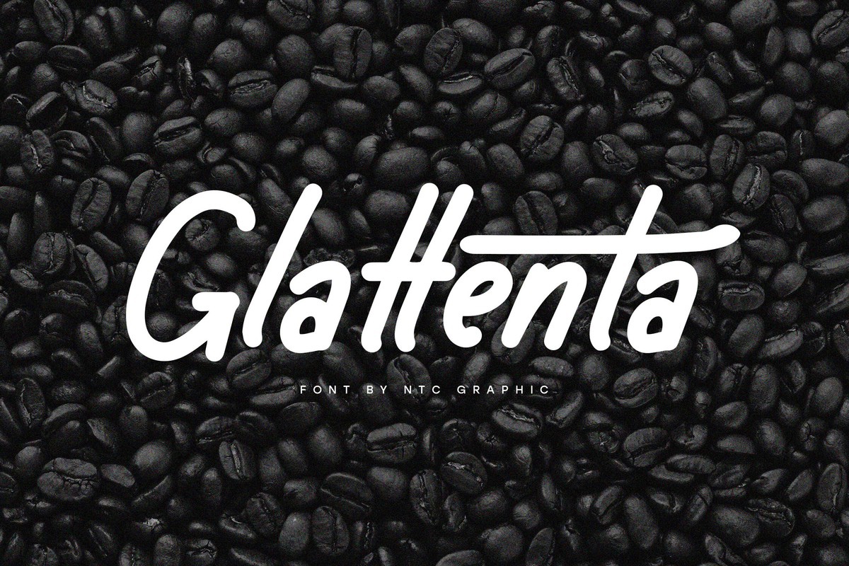 Glattenta Font preview