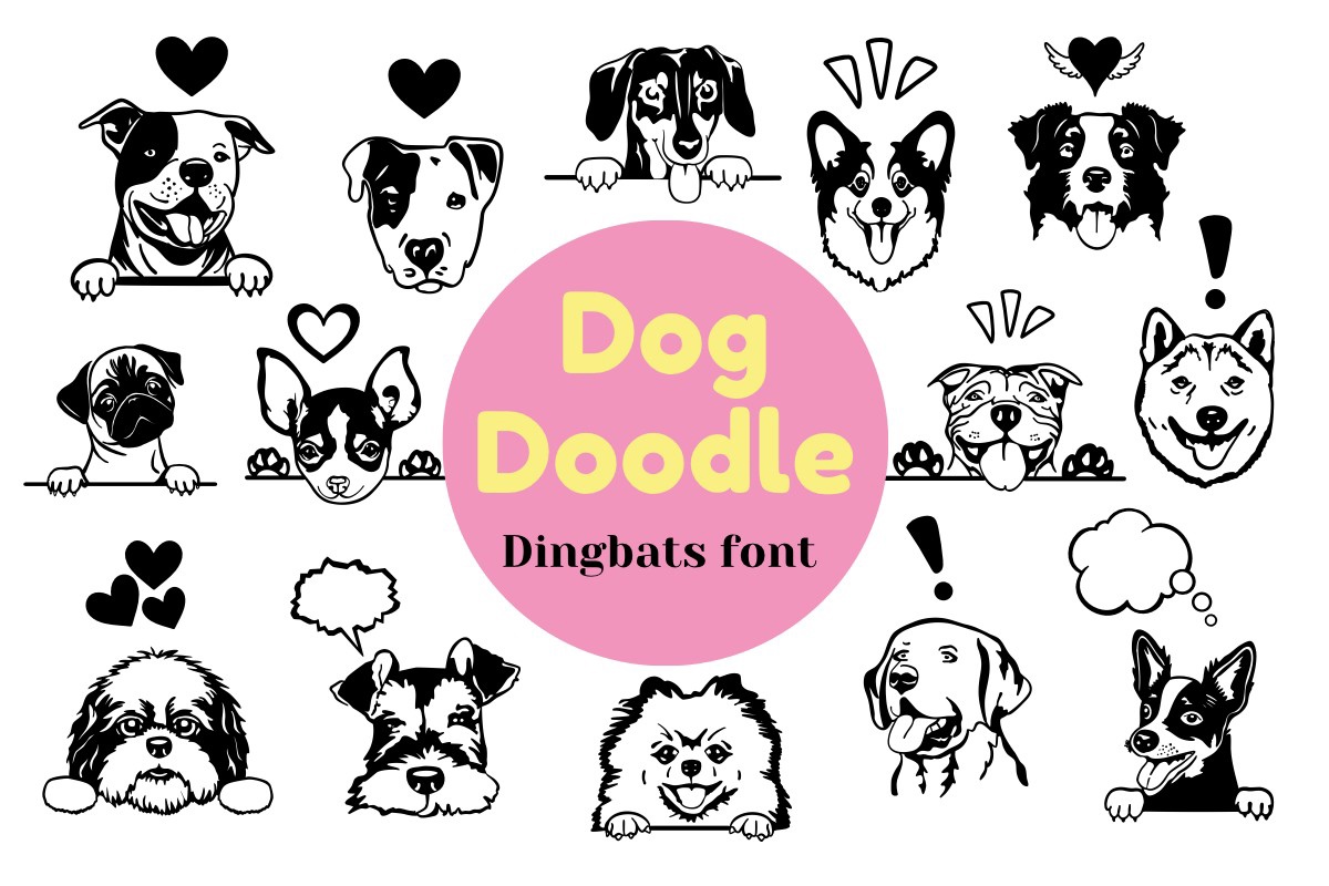 Dog Doodle Font preview