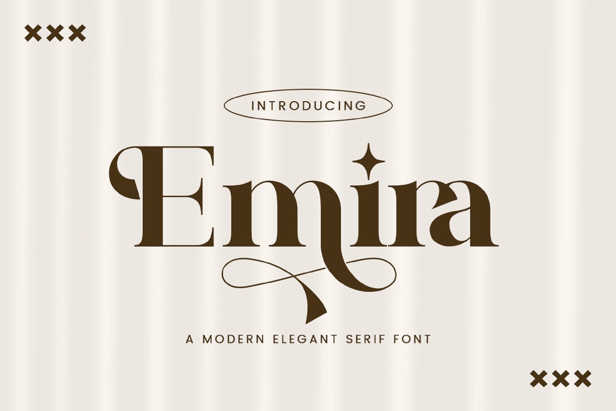 Emira Font preview