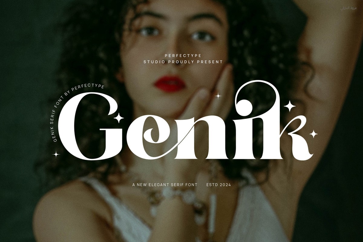 Genik Font preview