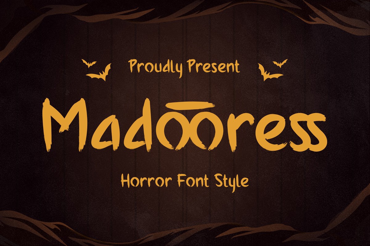 Madooress Font preview