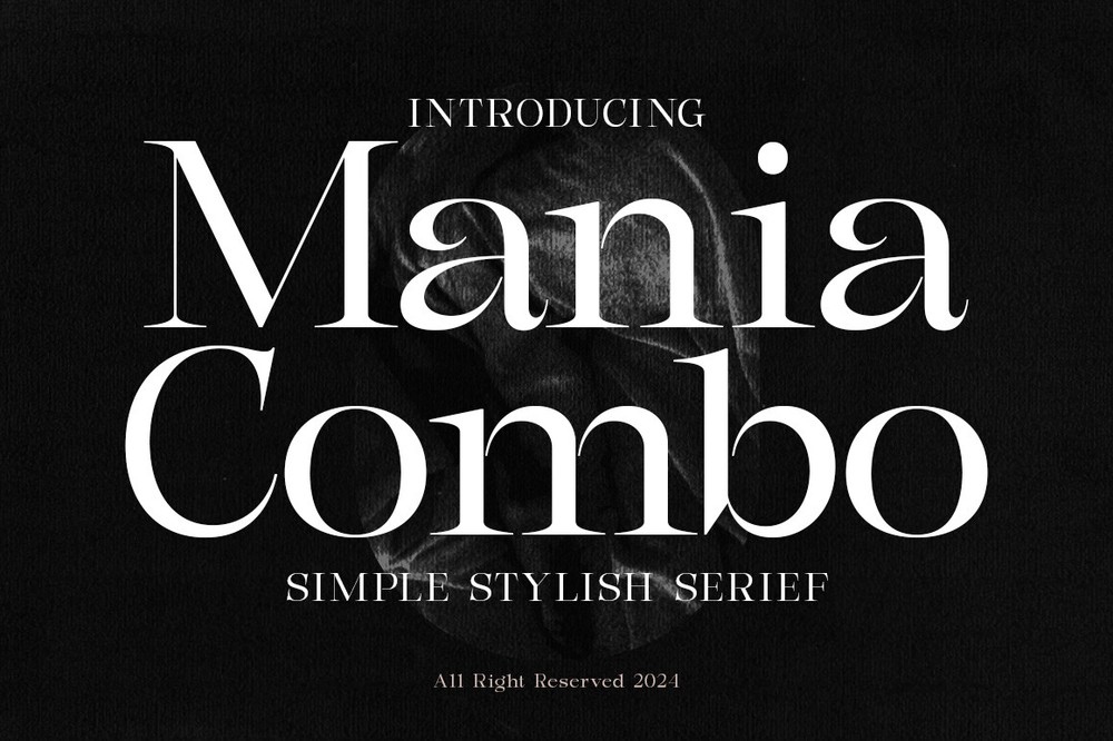 Mania Combo Font preview