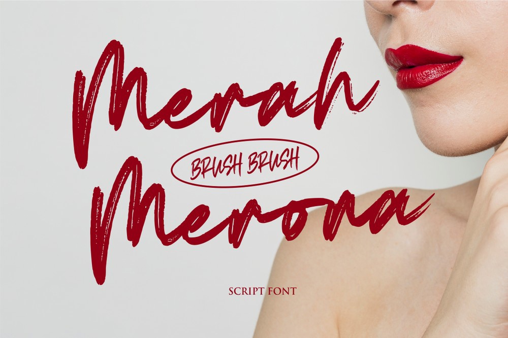 Merah Merona Font preview