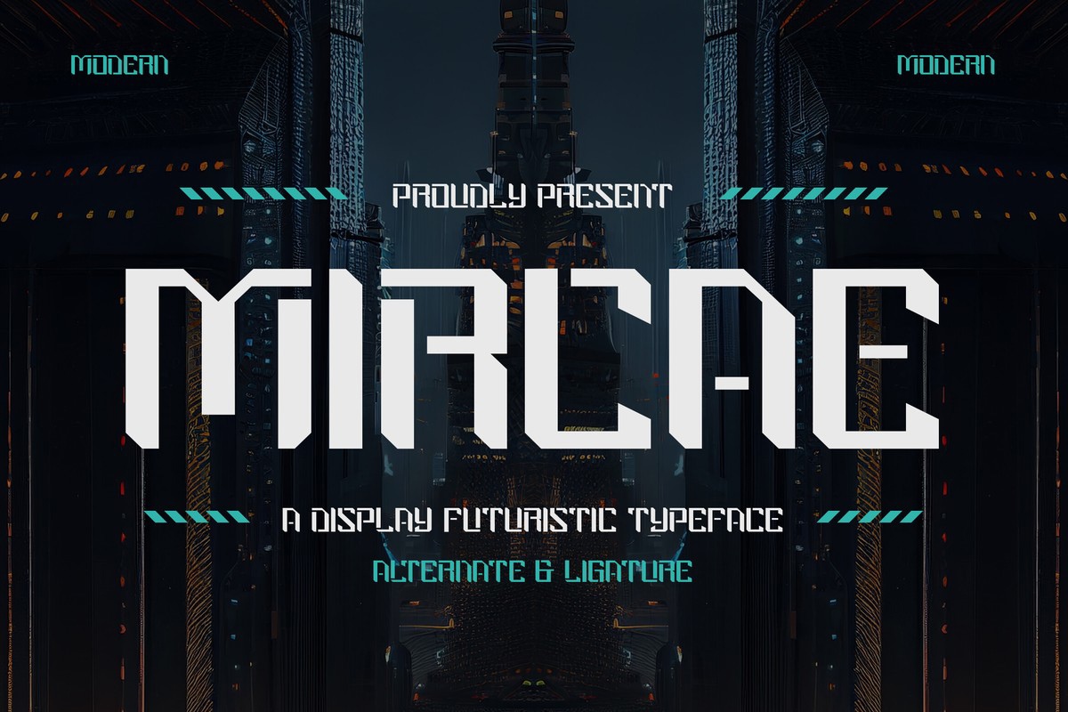 Mircae Font preview