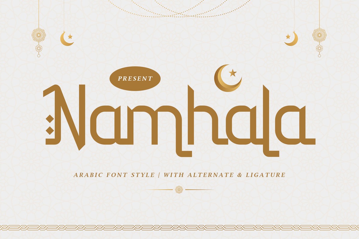 Namhala Regular Font preview