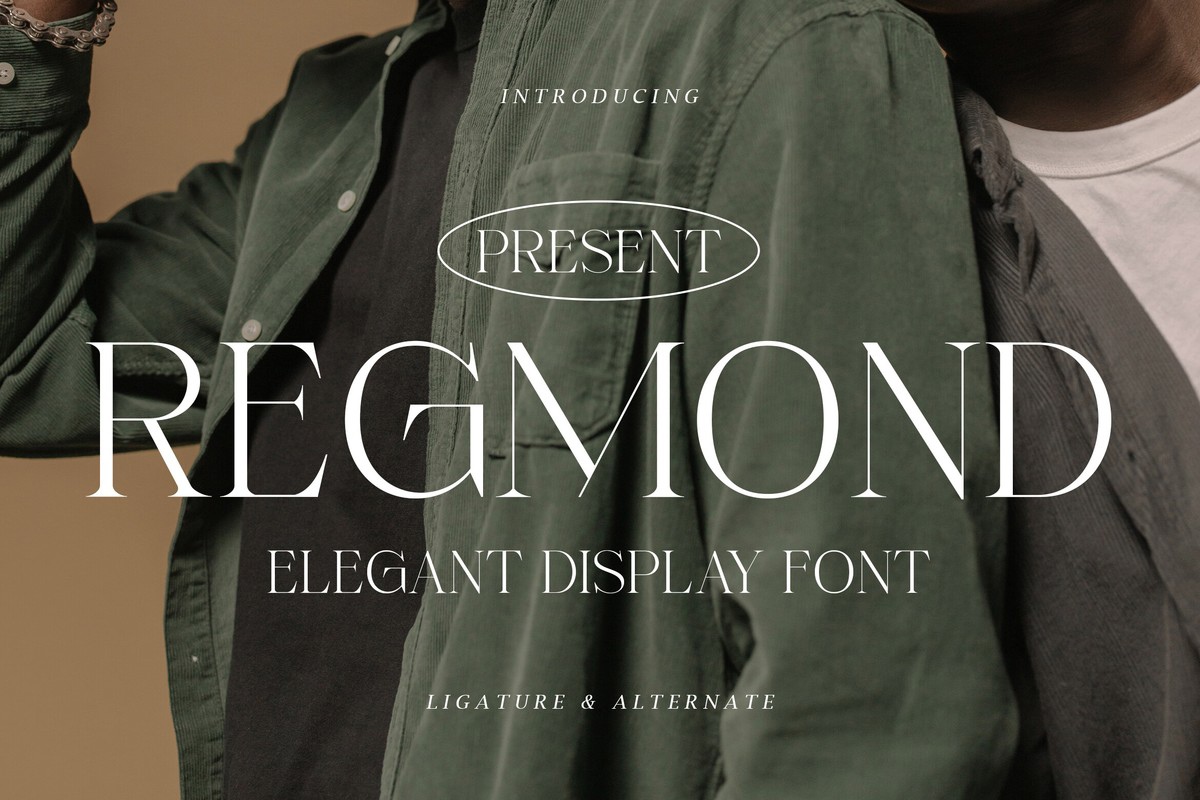 Regmond Font preview