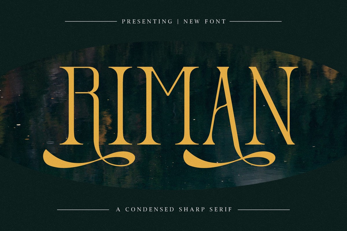 Riman Font preview