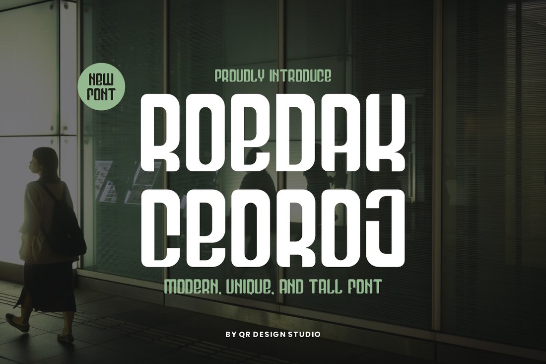 Roedak Ceoroj Font preview