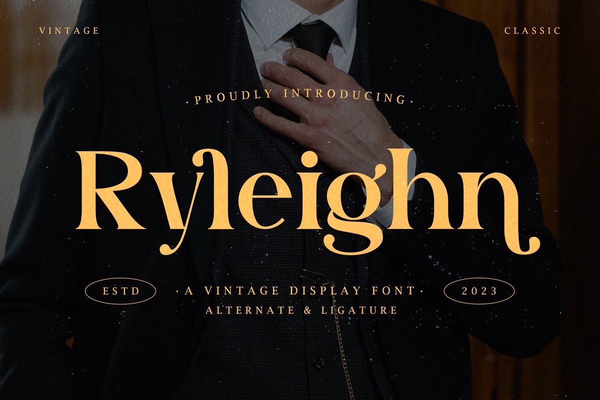 Ryleighn Font preview