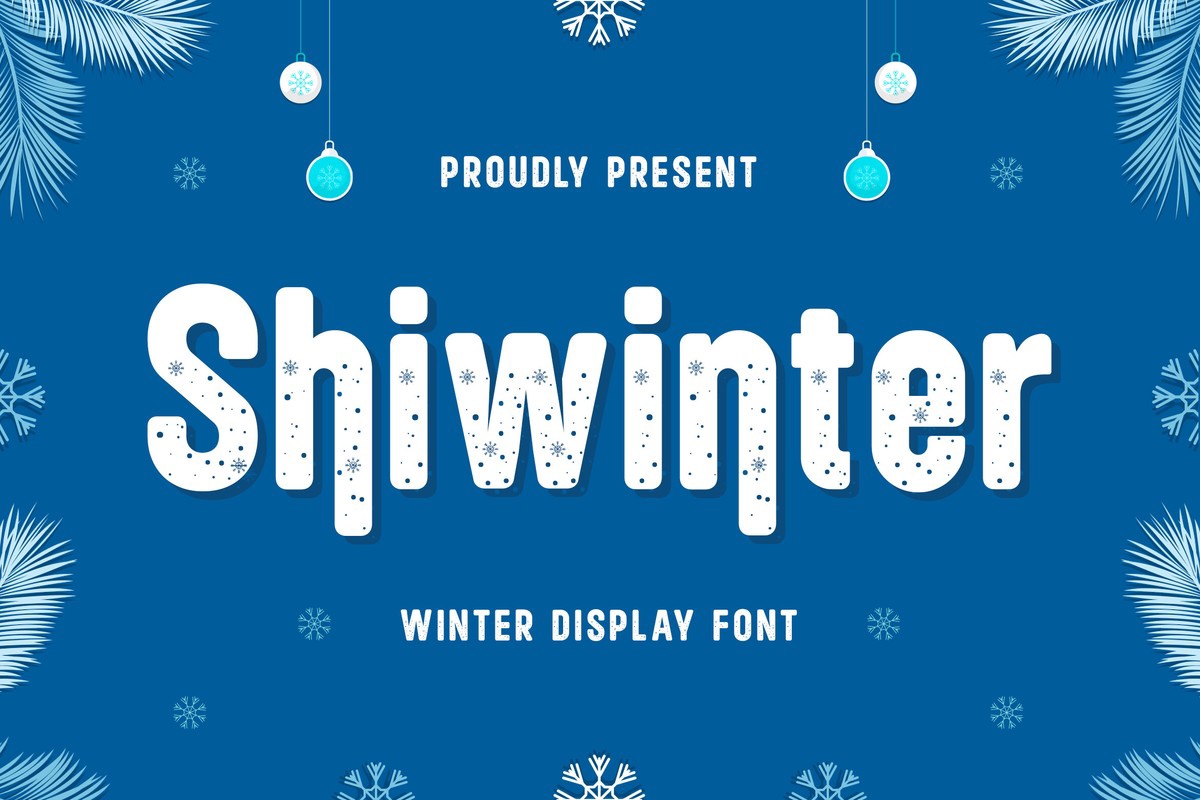 Shiwinter Font preview