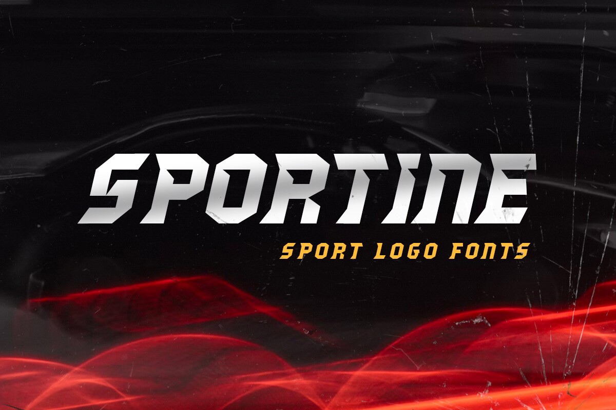 Sportine Font preview