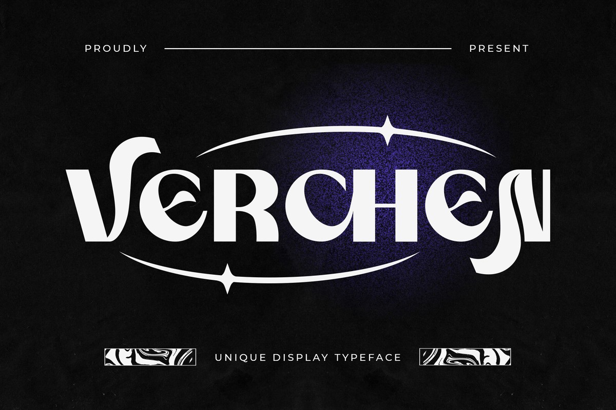 Verchen Font preview