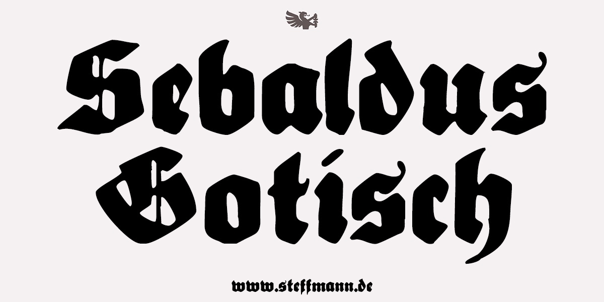 DS Sebaldus-Gotisc Font preview