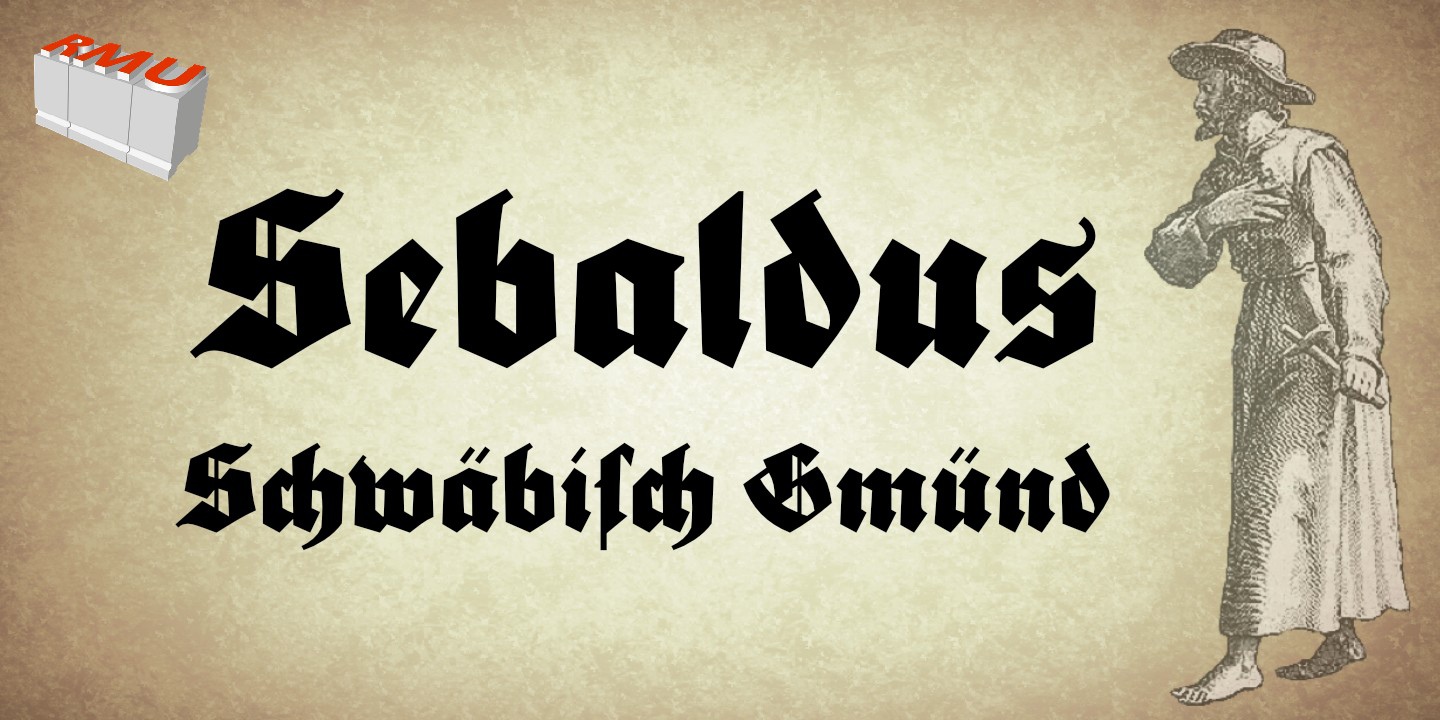 Sebaldus RMU Font preview