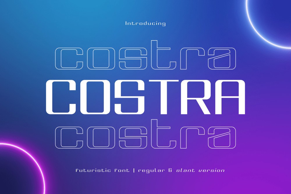 Costra Font preview