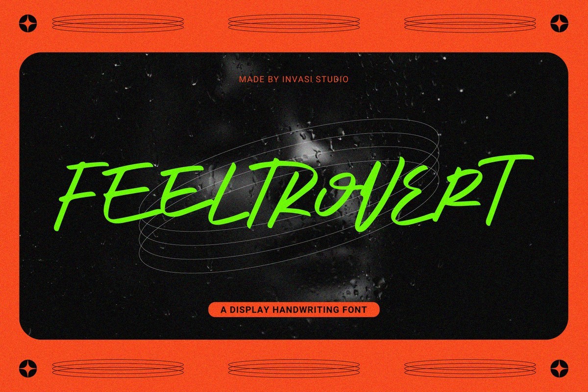 Feeltrovert Font preview