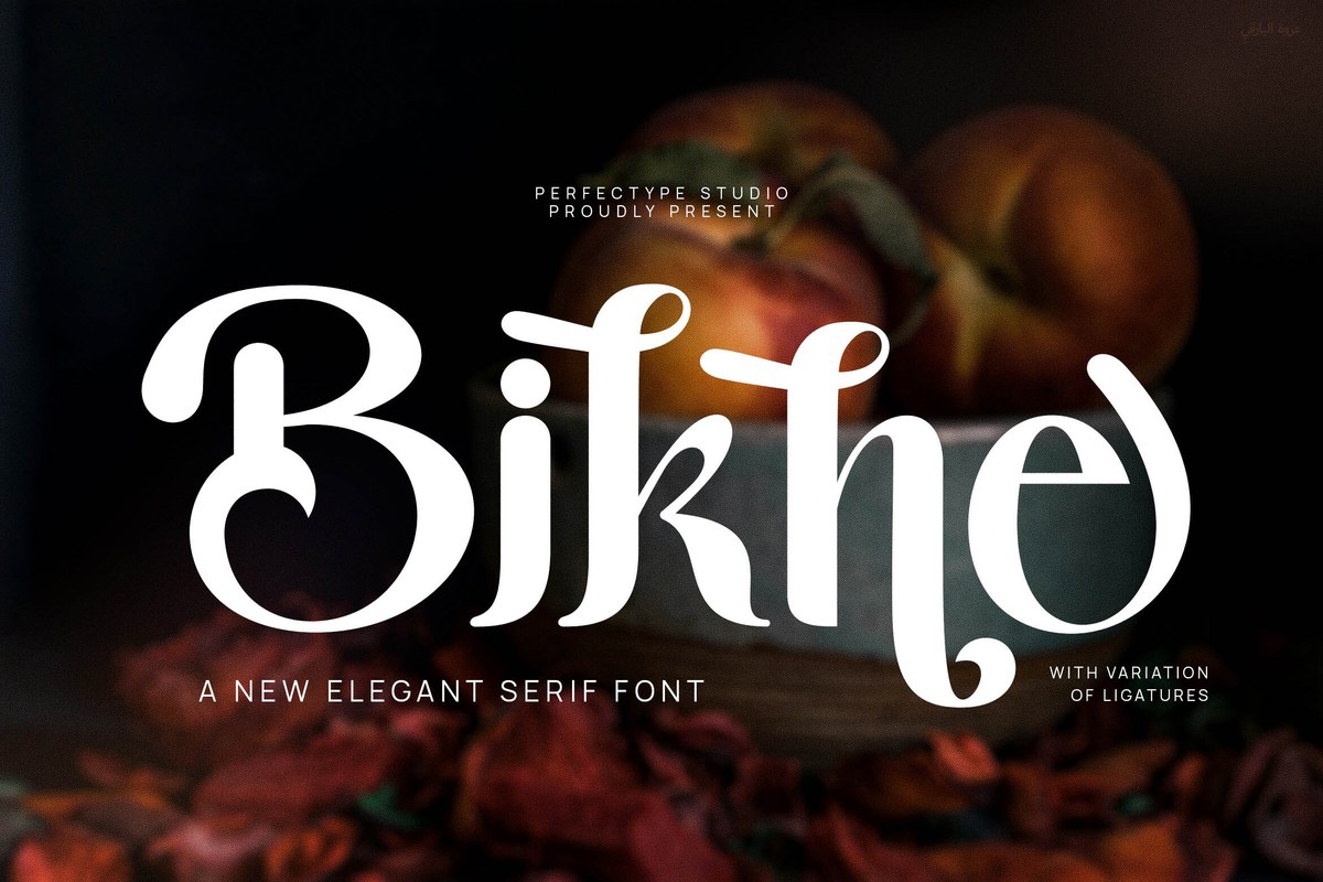 Bikne Font preview