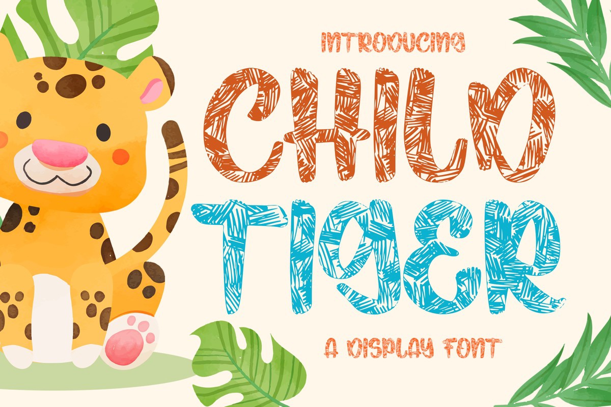 Child Tiger Font preview