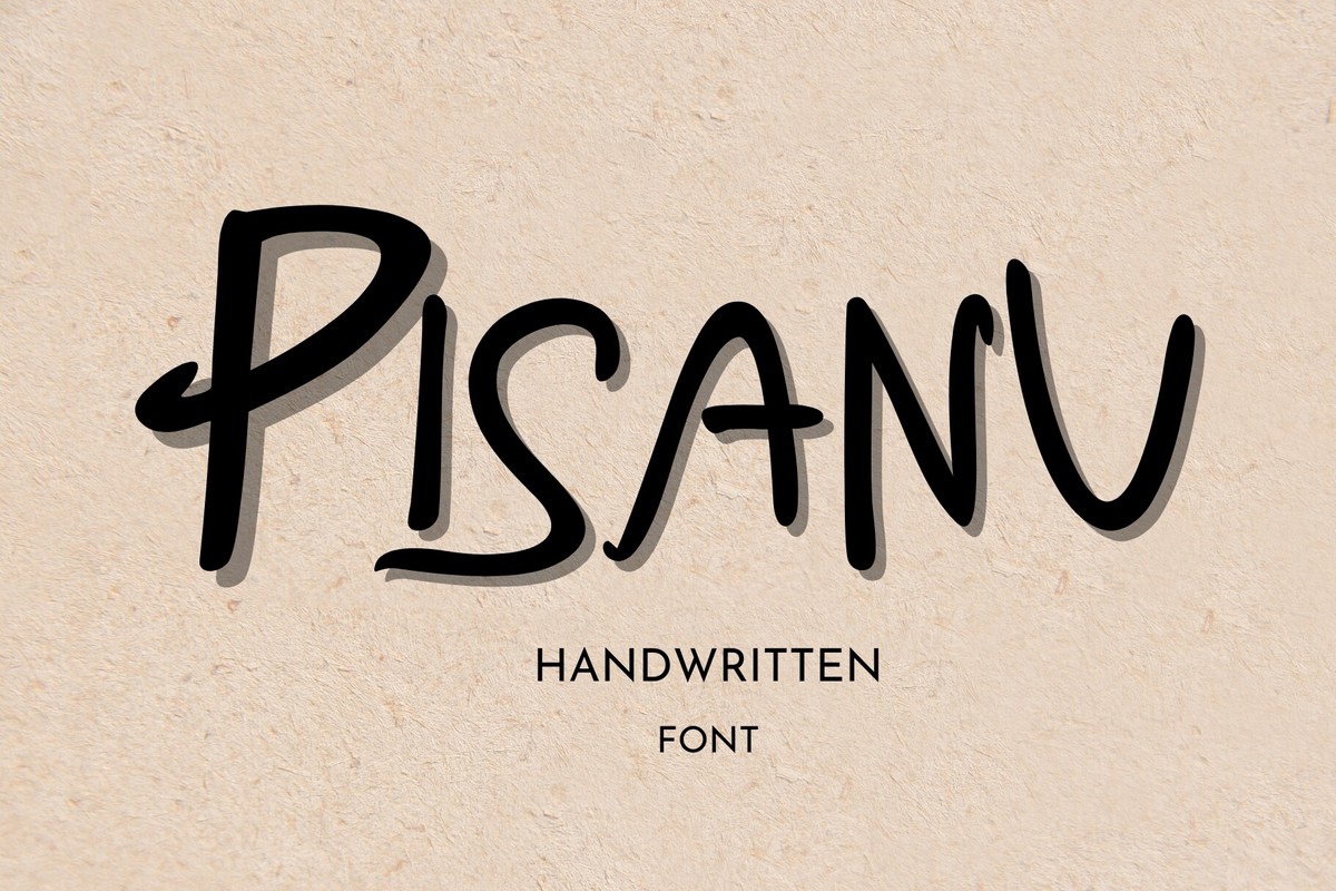 Pisanu Font preview