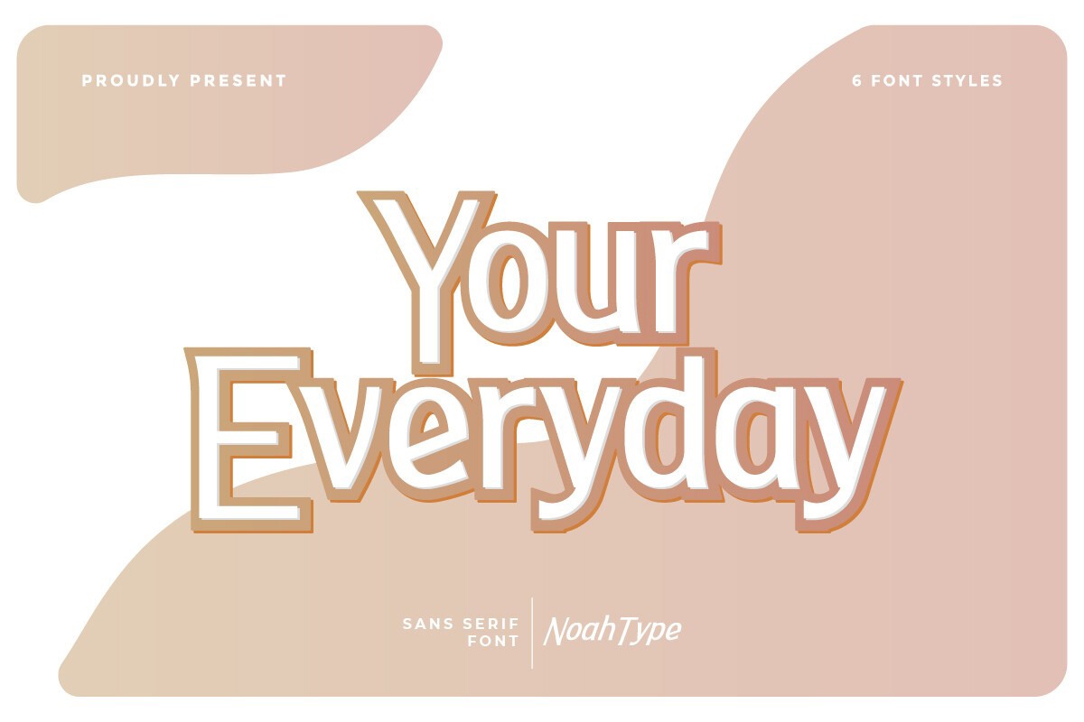 Your Everyday Font preview