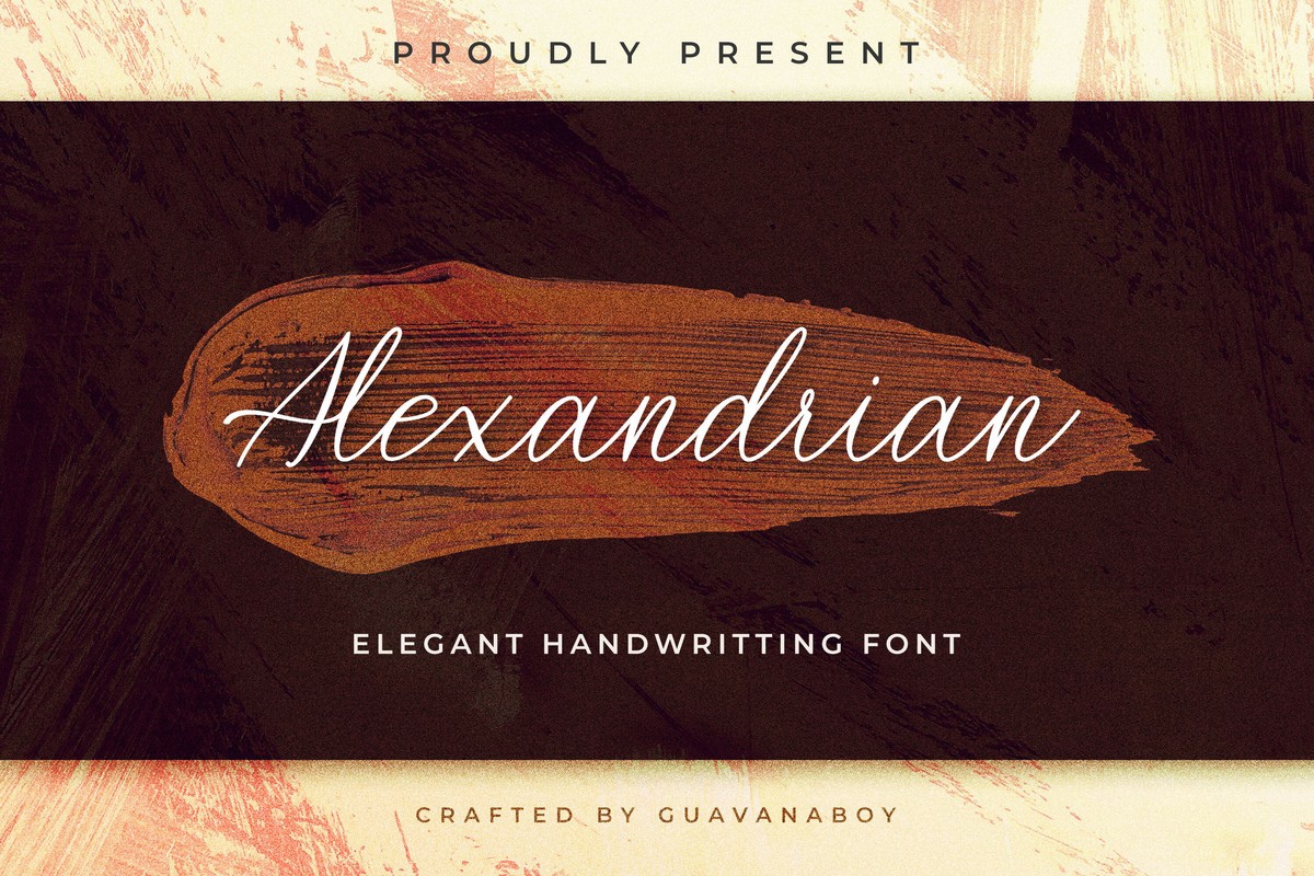 Alexandrian Font preview