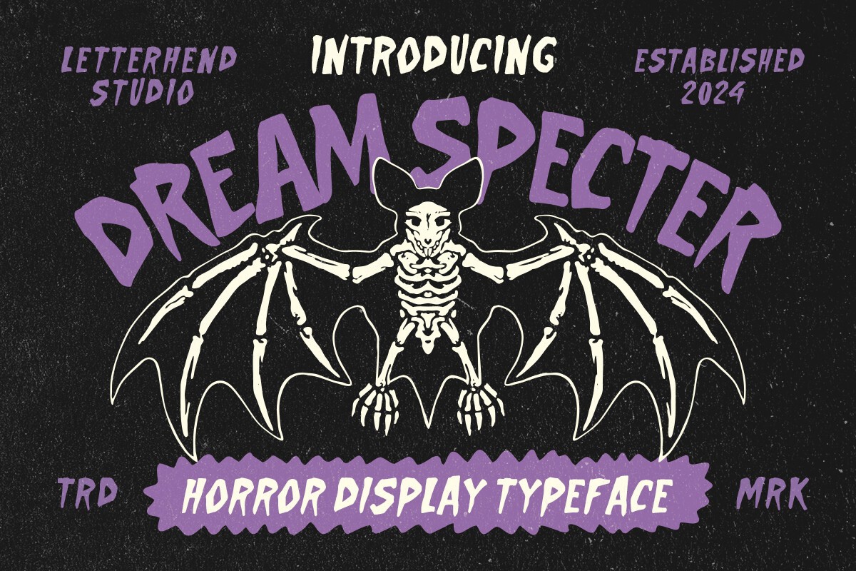 Dream Specter Font preview