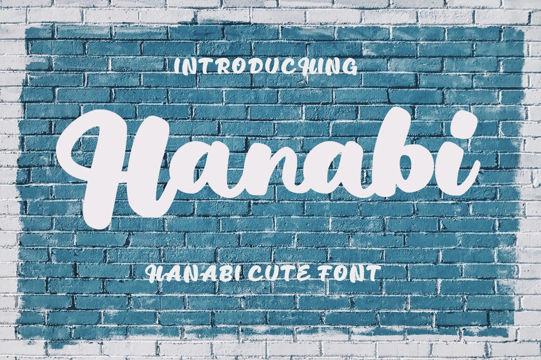 Hanabi Font preview