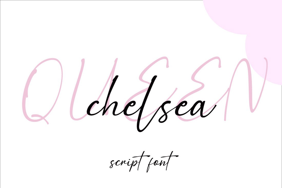 Queen Chelsea Font preview