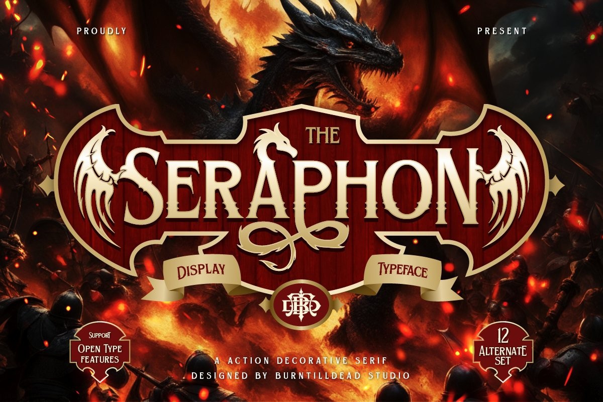 Seraphon Font preview