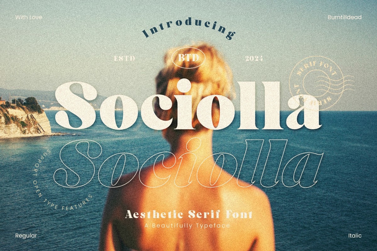 Sociolla Font preview