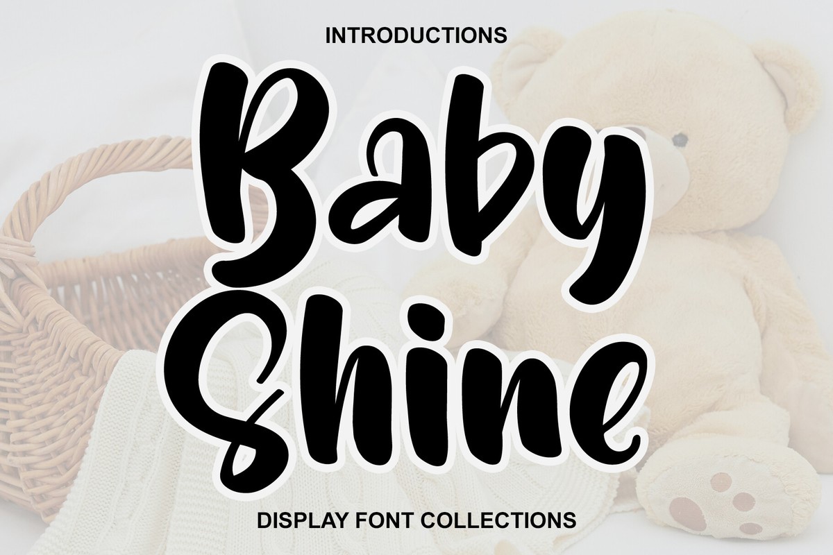 Baby Shine Font preview